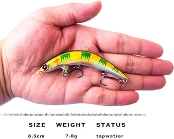 Amazon | 曲がった Pecil 餌 Wobblers 8.5 センチメートル 7 グラム